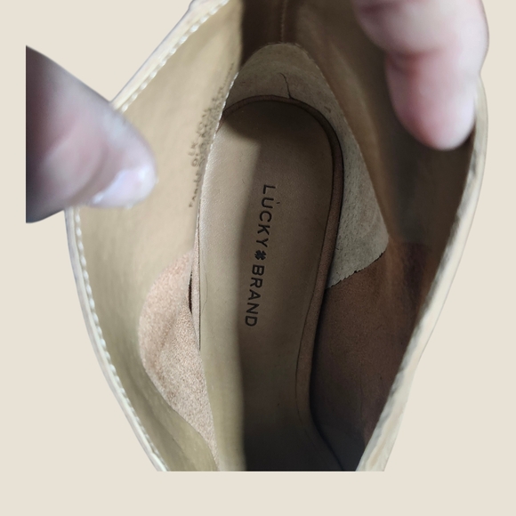 Lucky Brand Women's Joal Pump Sz 9.5 in Macaroon - Picture 4 of 6